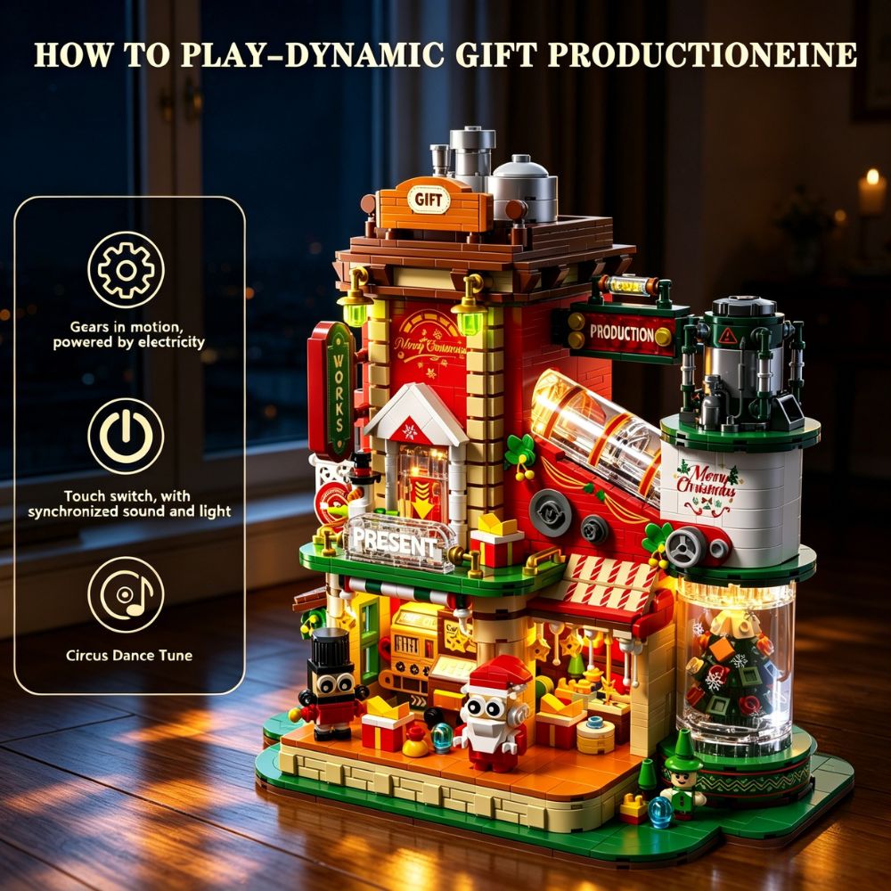 KAVOWORLD 2775PCS Christmas Gi - Desk Setup Build review and price