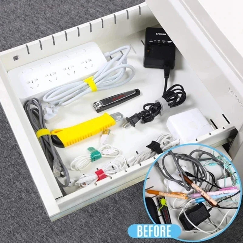 10/30/50PCS USB Cable Organize - Desk Setup Cable Management review and price